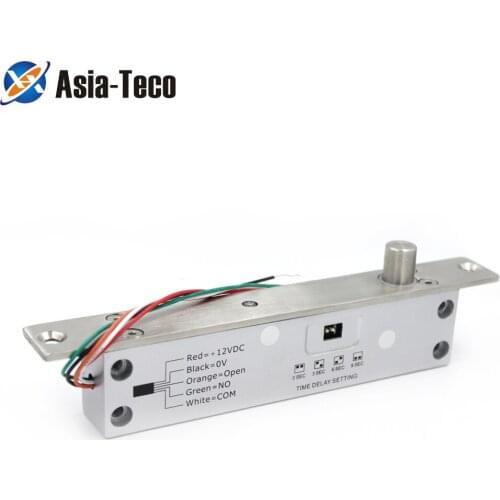 Electric Strike Door Lock Electronic For Access Control System NC/NO Fail Safe Secure Mortise lock 5/6 cables Electric Deadbolt