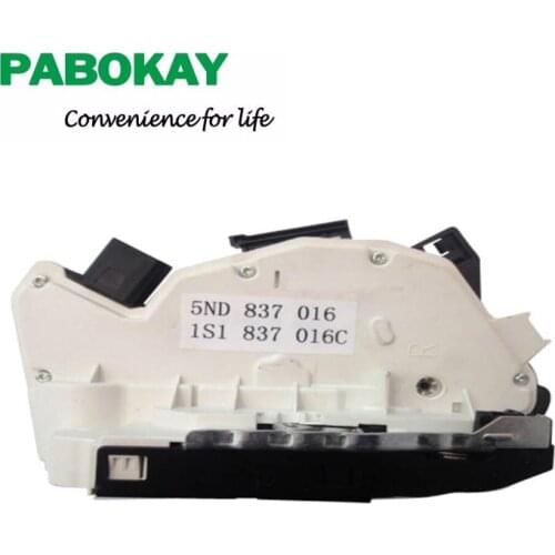 ForFS 5ND837016 1S1837016C 5N1837016 Door Lock Latch Actuator For VW Amarok A1 Passat CC Scirocco Skoda Fabia