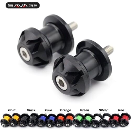 Swingarm Spools Slider For SUZUKI GSF 1250/1200 N/S Bandit GSX650F GSX1250FA SV650 Gladius 650 Motorcycle CNC Stand Screws 8mm