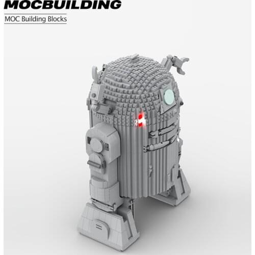 MOC Building Block Assembly Building Block Intelligent Robot DIY Assembly Display Toy Interstellar Small Particle Model Boys Bi