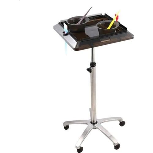 1PC hair salon Multi-purpose Wig Bracket Cart Movable hairdressing Hair Extension Tool Tray Hair Tool Cart