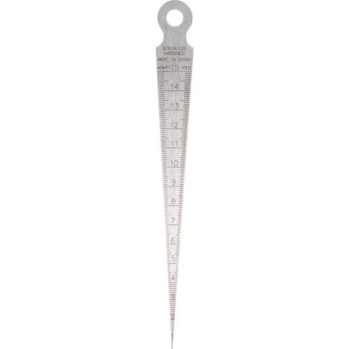Gap Hole Taper Gauge Metric Stainless Hardened Measure Tool
