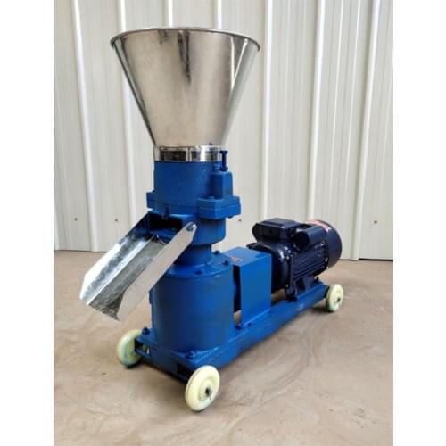 220V/ 380VPellet Mill Multi-function Feed Food Pellet Making Machine Household Animal Feed Granulator 4kw 150kg/h-200kg/h