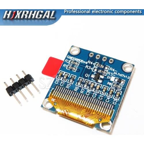 0.96 inch IIC Serial White OLED Display Module 128X64 I2C SSD1306 12864 LCD Screen Board GND VCC SCL SDA 0.96" for Arduino