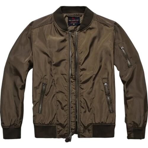 Mcikkny Men Fashion Bomber Jacket And Coats Mandarin Collar Camouflage Outwera Tops For Male