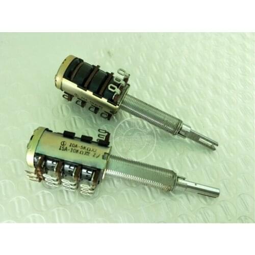 Original new 100% quadruplex dual-band switching potentiometer 10A-5Kx2 15A-10Kx2