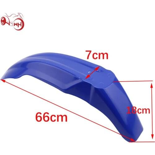 Motorcycle Plastic Mudguard Fender Front Fenders for YZ WR XR CRF KLX KX RM RMZ DR DRZ 125 250 450 Universal 7 Colors Mud Guards