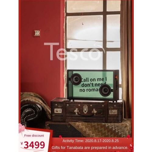 Suspended Lyrics Audio Visualization Transparent Subtitles Home Wireless Bluetooth Speaker Creative Gift