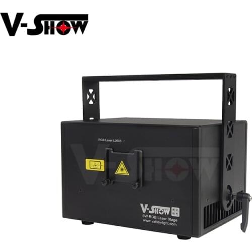 New Arrival 6W RGB Animation Silnet Laser Fanless Satge Light Programmable Projector Dj Light For Bar Disco Church