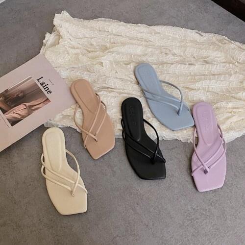 Summer Woman Sandals Flat Sandalias Ring Belt Roman Sandals Thin Strips Gladiator Beach Sandals Ladies Flip Flops Slides