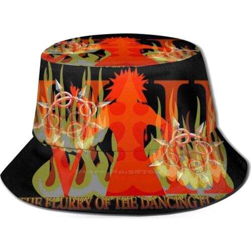 The Flurry Of The Dancing Flames Women Men Fisherman Hats Bucket Caps Kingdom Hearts Heartless Nobody Organization Organisation