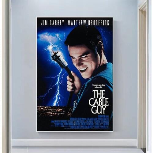 V0908 The Cable Guy Vintage Classic Movie Wall Silk Cloth HD Poster Art Home Decoration Gift