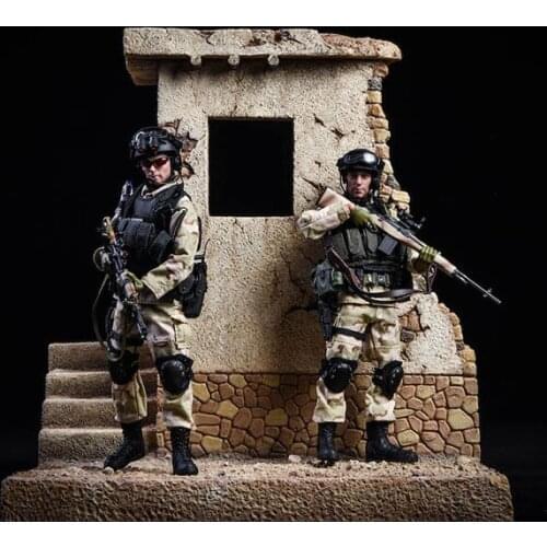 1/12 Afghanistan Platform Battlefield Battle Strategy Bunker for 6'' Soldier TW1921 Figure Scene Accessory In Stock