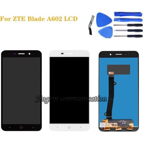 5.5" for ZTE blade A602 LCD display + touch screen digitizer assembly for ZTE A602 screen repair component