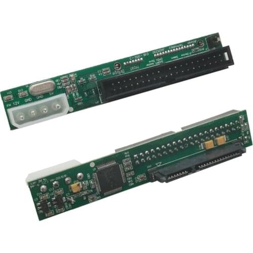 Sata to IDE Adapter Converter 1.5Gbs 2.5 Sata Female to 3.5 inch IDE Male 40 pin port Support ATA 133 100 SSD HDD CD DVD Serial