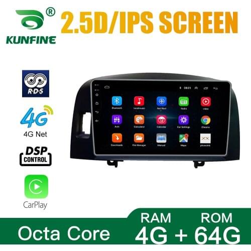 Octa Core Android 10.0 Car DVD GPS Navigation Player Deckless Car Stereo for HYUNDAI Sonata 2004 2005 2006 2007 2008 09 Headunit