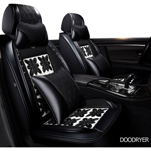 DOODRYER flax car seat covers for Lexus RX350 RX450h RX330 IS250C GS300 GS350 ES LS NX CT200h LS NS IS Series car accessories