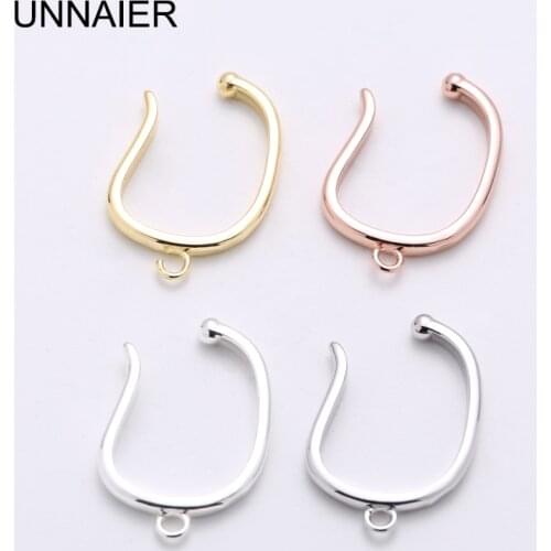 French ear clip female ear hook ear bone clip 14K gold ear clip artifact without hole ear clip high sense earring converter