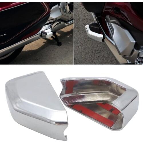 Chrome Motorcycle Saddlebag Guard Covers for HONDA Goldwing GL1800 2018 2019 2020