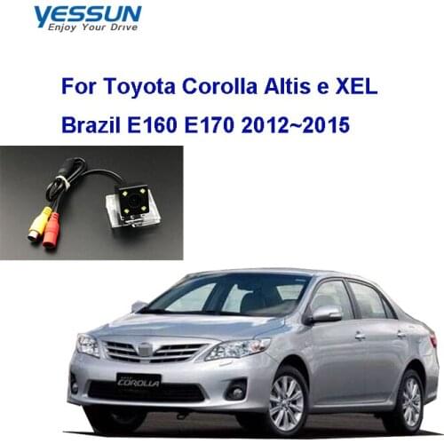Rear View Camera For Toyota Corolla Altis e XEL Brazil E160 E170 2012~2015 corolla e160 backup camera/license plate camera