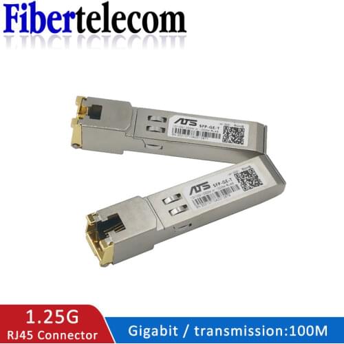 SFP module Ethernet port SFP module RJ45 Switch gbic 10/100/1000M connector SFP Copper RJ45