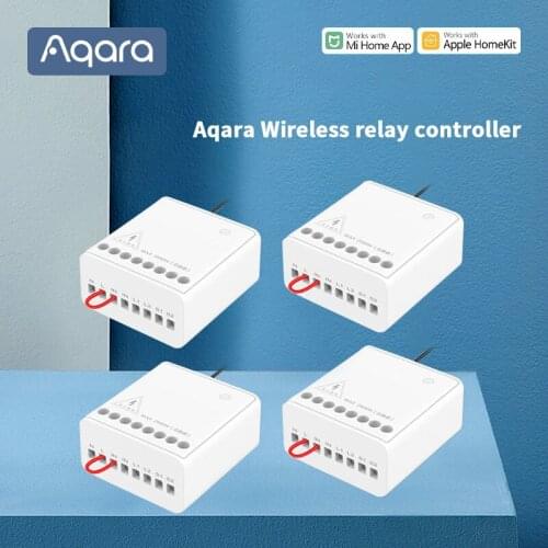 Aqara Two-way Control Module Wireless Relay Switch Controller 2 Channels Work For Mi Jia Mi Homeapp Home Kit Smart Timer