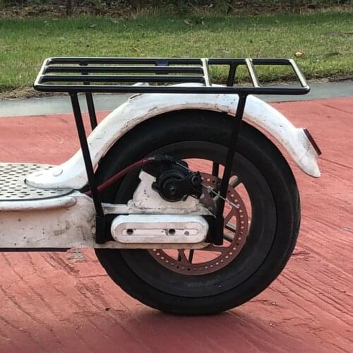 For Xiaomi Mijia M365/Pro Scooter Cargo Rear Rack Storage Shelf Universal Luggage Carrier Rack Saddle Bags Holder Stand Support