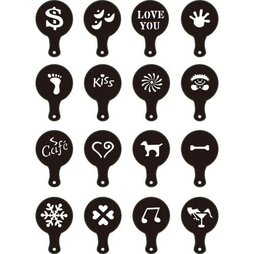 Трафареты для кофе Riwa China At AliExpress