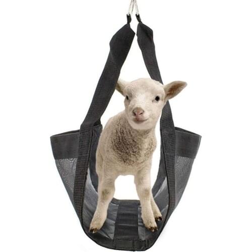 Thickened Nylon Adjustable Small Poultry Scale Sling Calf Lamb Piglet Weighing Fixed Sling For Farm Animal Weighing Farm Tool
