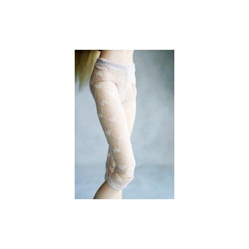 [wamami] 10# White Lace Pants/Stockings 1/4 MSD DOD BJD Dollfie