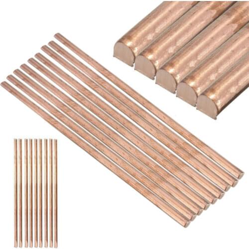 1x 99.9% pure copper copper metal rod tube diameter 6mm length 200mm, used for metal welding