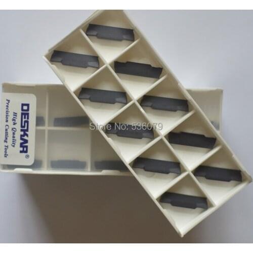 10pcs MGMN500-04-R LDA carbide inserts, CVD coating, general for cutting steel,stainless steel and cast iron, as good as KORLOY