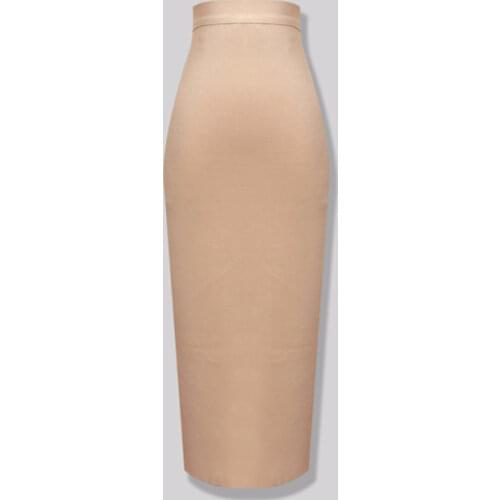 13 Colors New Fashion Women Sexy Pink Yellow Bandage Skirt Elastic Elegant Pencil Skirts 78cm
