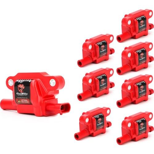8 PCS Square Ignition Coils For Chevy Silverado 1500 Tahoe Camaro GMC UF413 V8