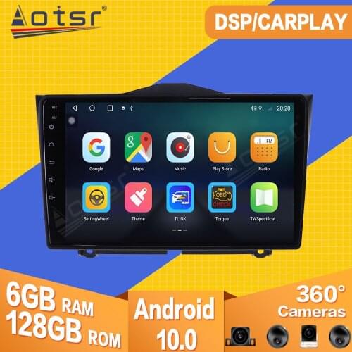 6+128GB For Lada Granta 2017 2018 2019 Android Car Tape Radio Recorder Video Player Carplay GPS Navigation Multimedia Head Unit
