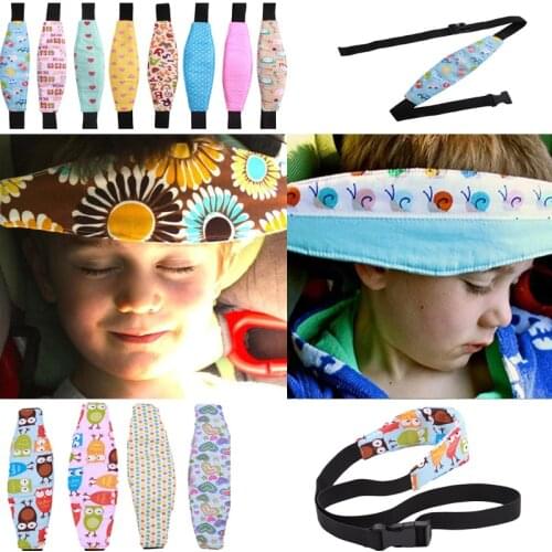 Car Safety Seat Sleep Positioner Infants And Baby Head Support Pram Stroller Fastening Belt Adjustable