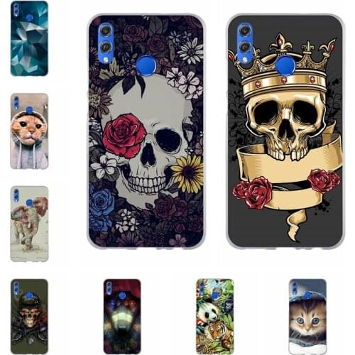 Case For Huawei Honor 8X Case Soft TPU Back Cover Honor 8X Cover Coque Capa For Huawei Honor View 10 Lite / V10 Lite Phone Cases