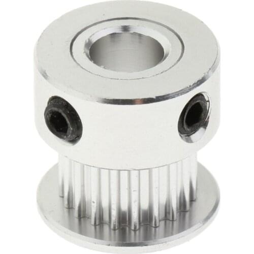 3D Printer Parts 20T 2GT 6.35mm Stainless Steel Gear Wheel Extruder screw