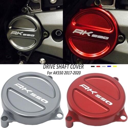 For KYMCO AK550 AK-550 AK 550 2017-2020 Motorcycle Accessories CNC Aluminum Alloy Frame Hole Cover Drive Shaft Cover Cap