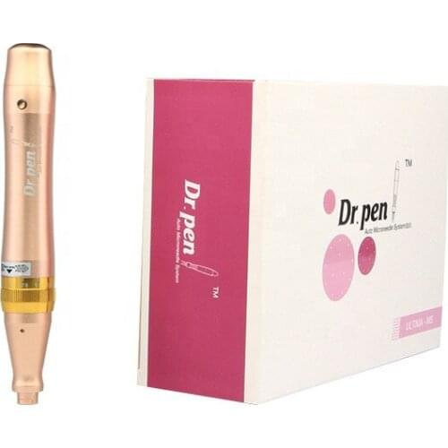 Hot Sale Professional Auto Ultima M5-W Microneed Stamp Pen Wrinkle Removal Wireless Electric Derma Pen Free 2pcs 12pin Needles