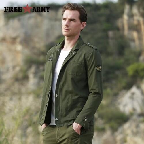 Free Army Men's Trench Coats