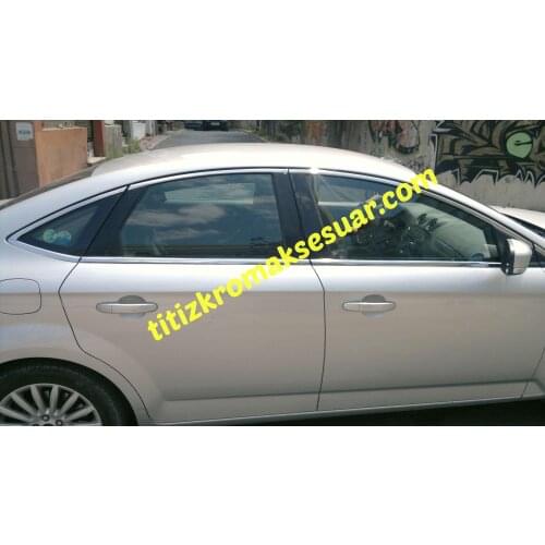 Ford Mondeo Chrome Window Trim 2008 2009 2010 2011 2012 2013 2014 2015 2016 2017 2018 2019 and 6 Pieces 8 Pieces Car Accessories
