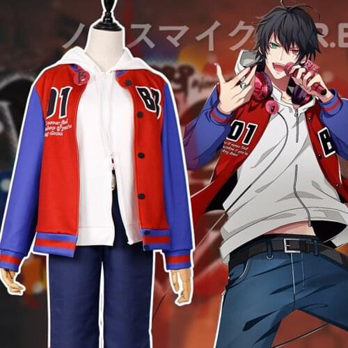 Division Rap Battle Hypnosis Mic Ichiro Yamada Cosplay Costume DRB MC.B.B Suit Top Pants Coat Halloween Uniform Custom Made
