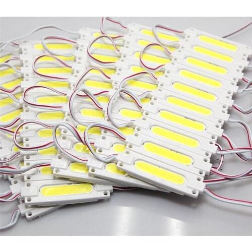 1W/2W COB LED injection Module Light 12V indoor Outdoor Advertising Module Logo Letter Light Box Source White Warm White