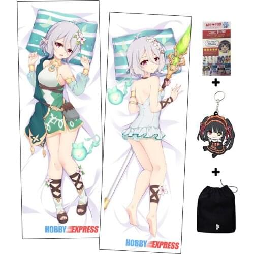 Hobby Express Princess Connect Re:Dive - Kokkoro Dakimakura Japanese Otaku Waifu Hugging Body Pillow Cover ADP18127