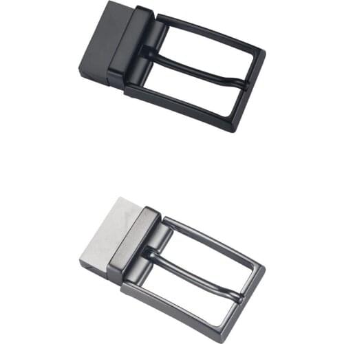 Prettyia 2x Premium Alloy Pin Buckle Single Prong Belt Buckle Replacement