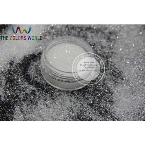 TCM0100A white with silver light Color 0.4mm Size 015 Glitter for nail,tatto art decoration DIY Paillette