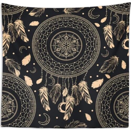 Welsoft Tapestry Wall Cover Beyond World Decor Mandala Design Carpet Psychedelic Hippie Pattern Yoga Throw Macrame Boho Hanging