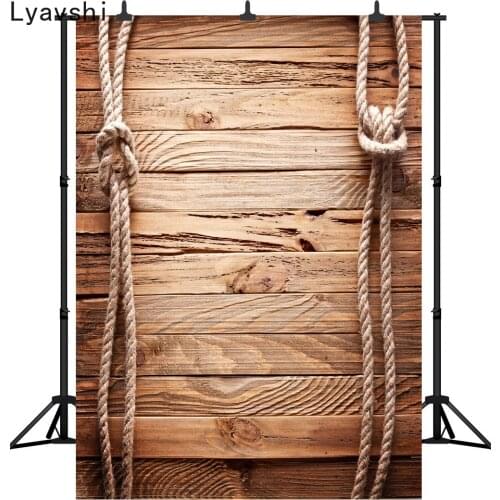 Lyavshi vinyl background for photo rope brown wood ship backdrops photocall customize cute interesting photobooth