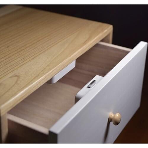 Smart Electronic Phone APP Remote Control Drawer Lock Door Lock Keyless Digital Invisible Locker Bluetooth Lock For Home Office